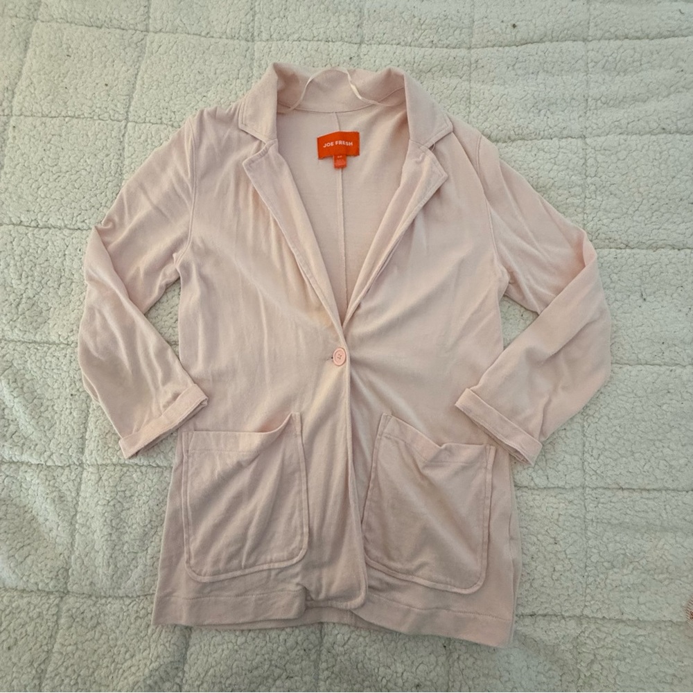 Joe Fresh Blush Pink Women's Blazer